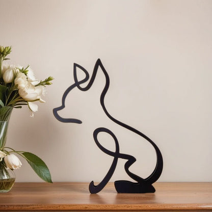 Skorter | Abstract Dog Sculptures