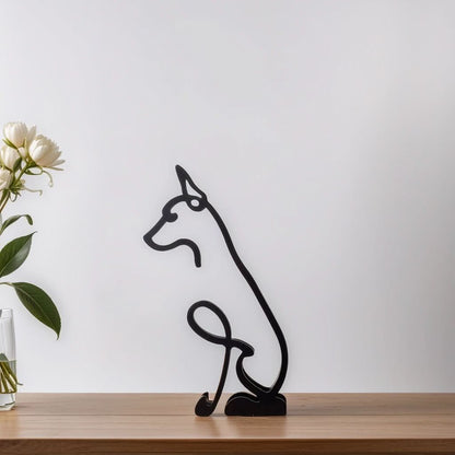 Skorter | Abstract Dog Sculptures