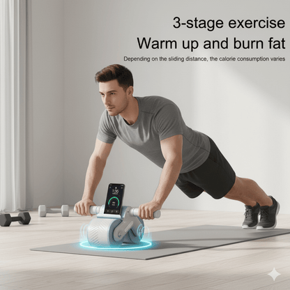 Skorter | ABTRAIN PRO – Automatic Roller with Auto Roll-Back for Core Training