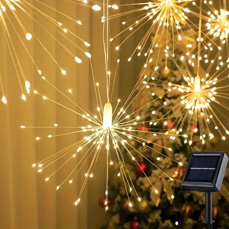 Skorter | SolarGlow - Solar Energy LED Garden Lighting with 90 Warm White LED Lights