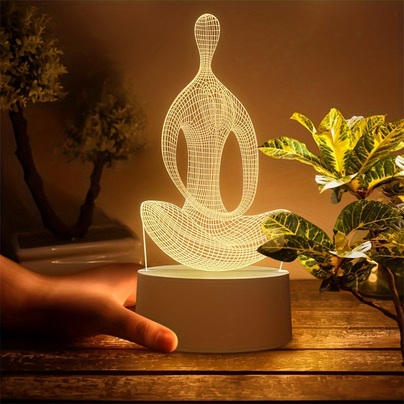 Skorter | ZenLight - 3D Yoga Night Lamp with USB Connection
