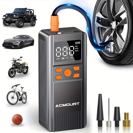 Skorter | Acmount Tire Inflator Portable Air Compressor 150PSI