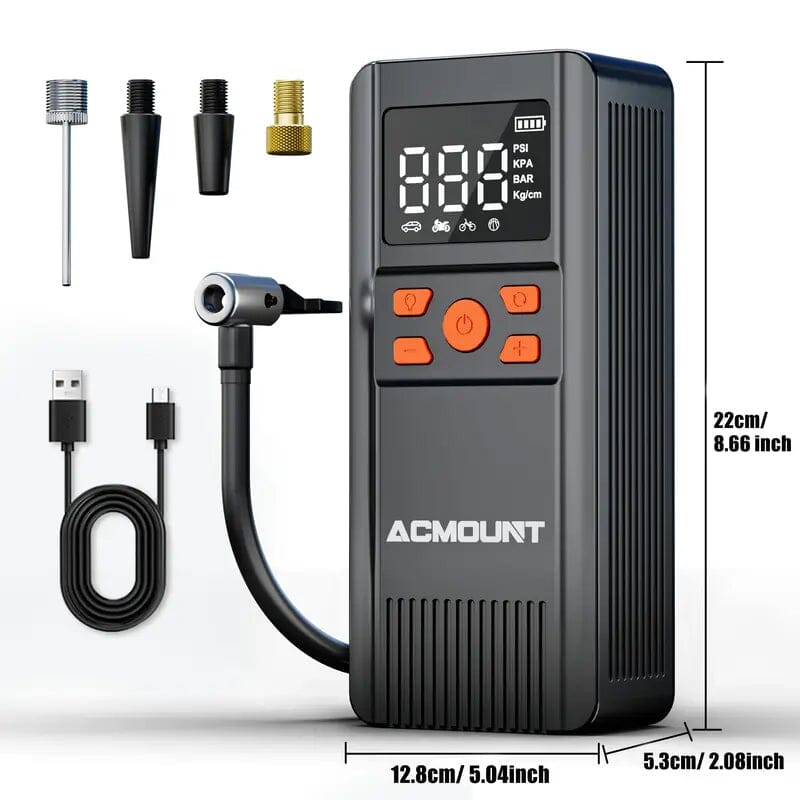 Skorter | Acmount Tire Inflator Portable Air Compressor 150PSI