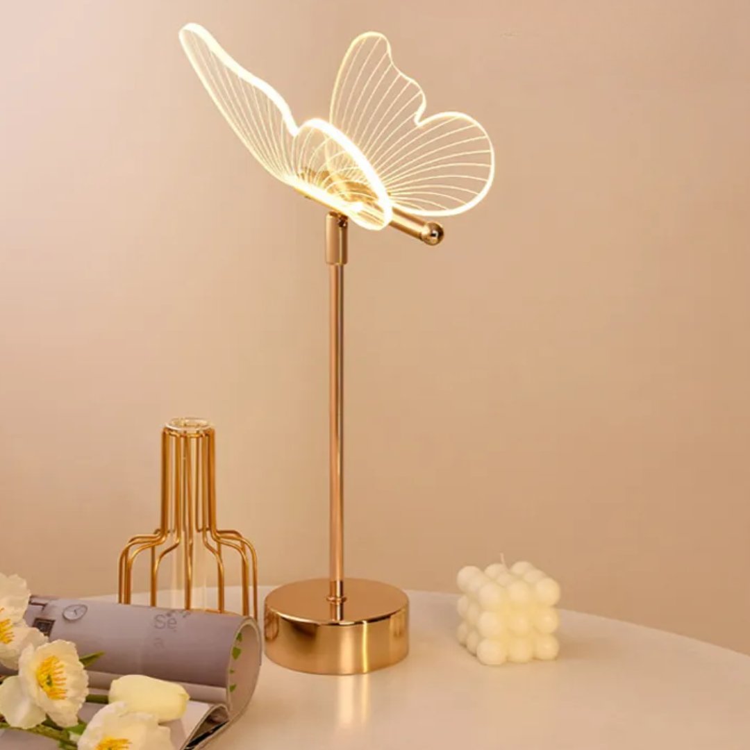 Acrylic Butterfly LED Table Lamp - SKØRTER