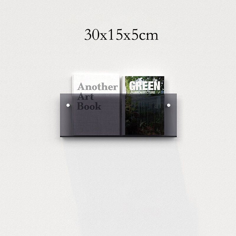 Skorter | Acrylic Wall-mounted 'Floating' Magazine Holder