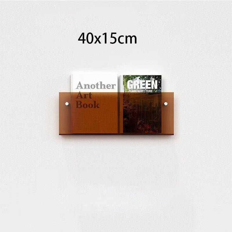 Skorter | Acrylic Wall-mounted 'Floating' Magazine Holder