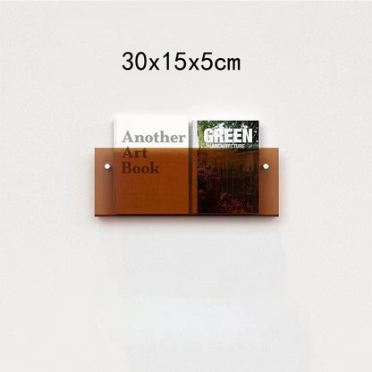 Skorter | Acrylic Wall-mounted 'Floating' Magazine Holder