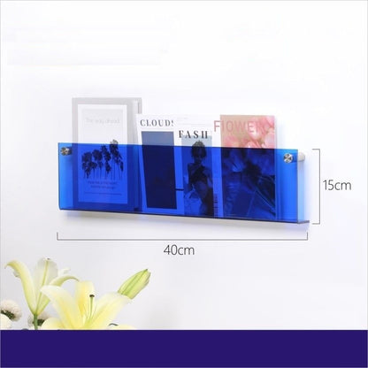 Skorter | Acrylic Wall-mounted 'Floating' Magazine Holder