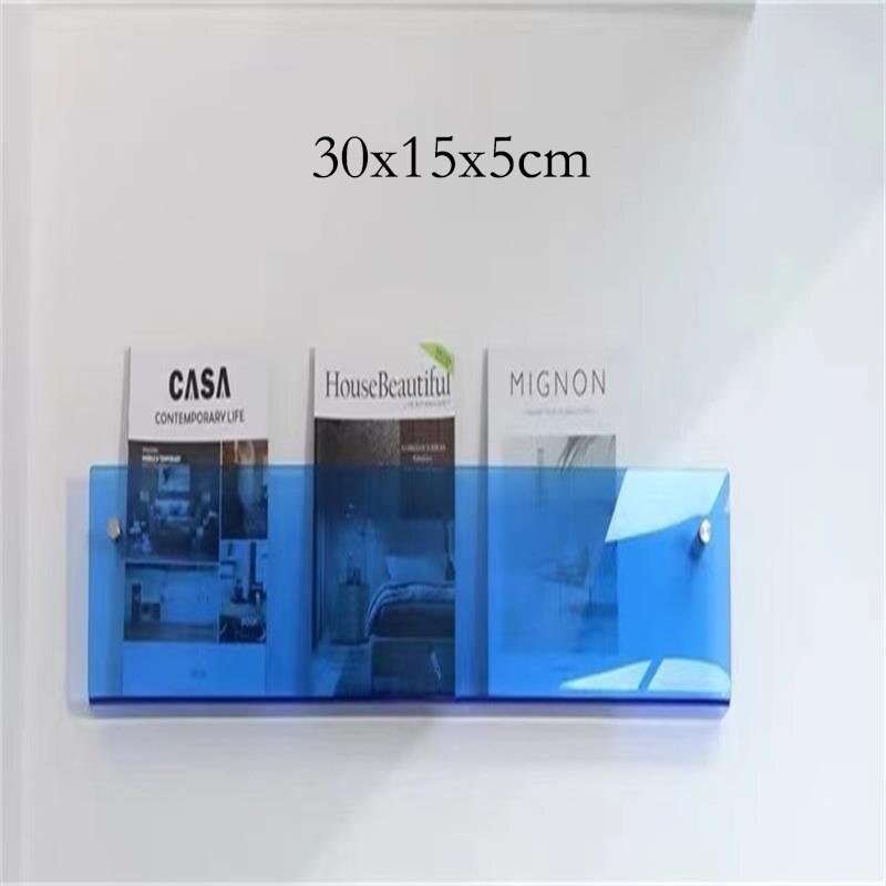 Skorter | Acrylic Wall-mounted 'Floating' Magazine Holder