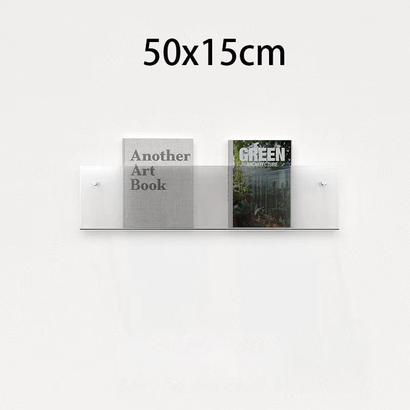 Skorter | Acrylic Wall-mounted 'Floating' Magazine Holder