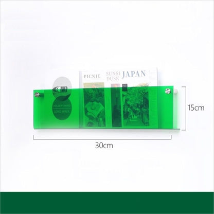 Skorter | Acrylic Wall-mounted 'Floating' Magazine Holder