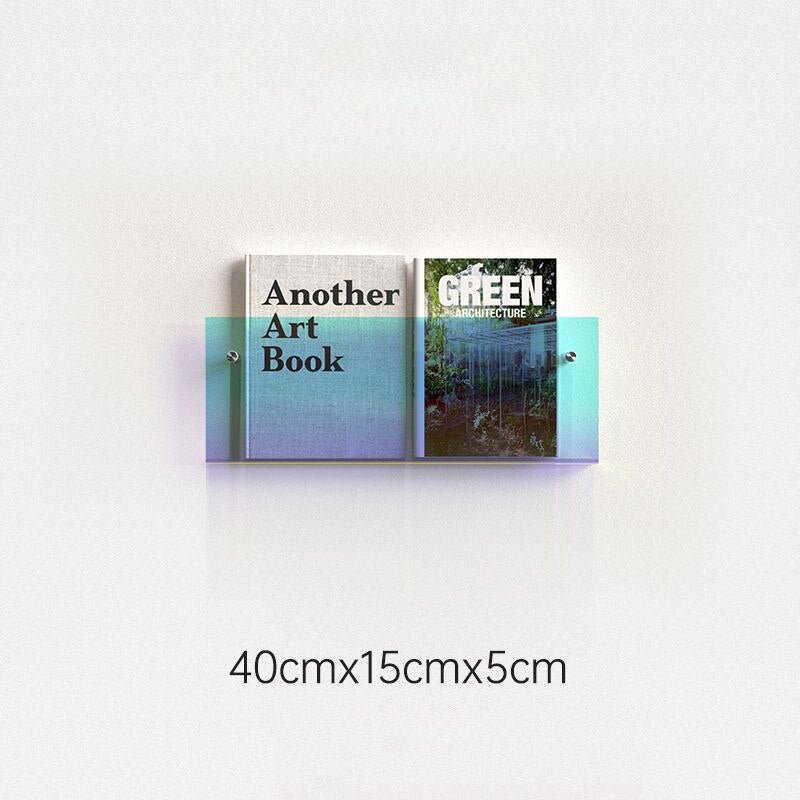 Skorter | Acrylic Wall-mounted 'Floating' Magazine Holder