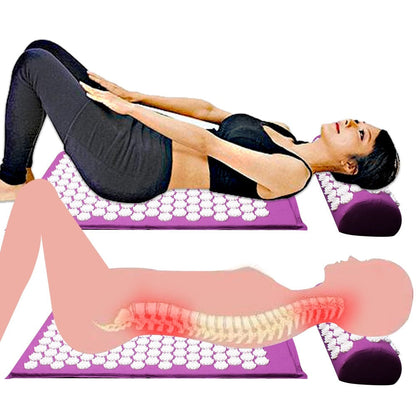 Skorter | Acupressure Yoga Mat & Cushion Set - RelaxMat