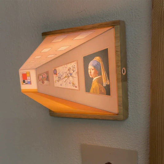 Skorter | 3D Glasses-Free Gallery Optical Illusion Wall Lamp & Night Light