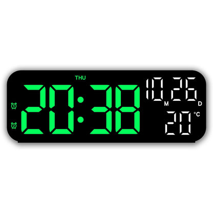 Skorter | DeskTime - Digital USB Desk Clock with Date and Temperature Display