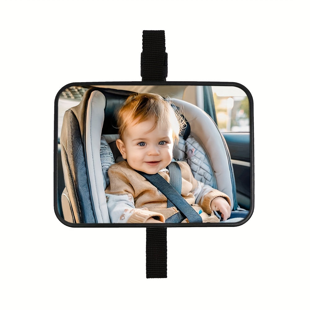 Skorter | Crash Tested and Certified Break Resistant Car Mirror for Rear Facing Babies - Wide View