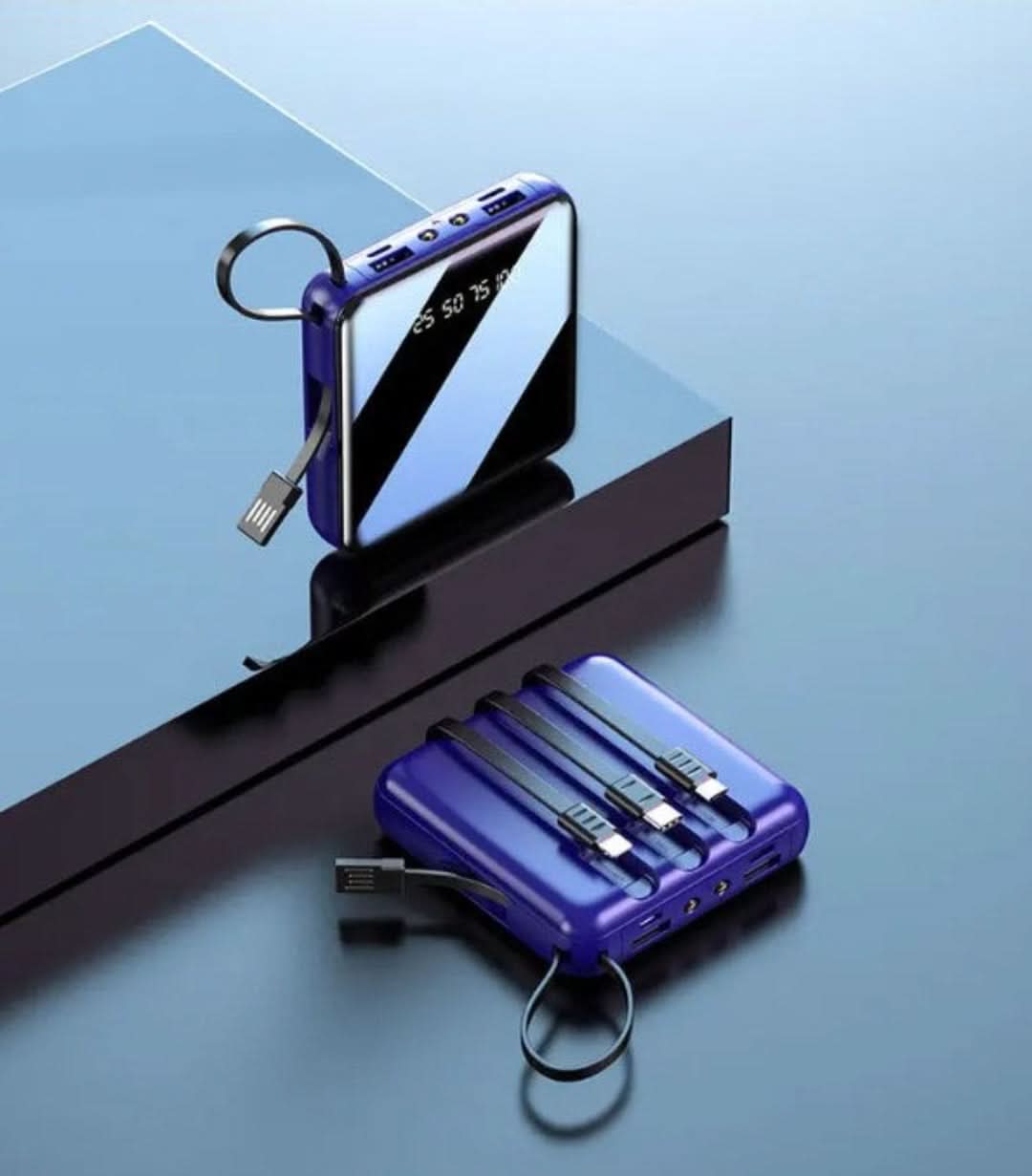 Skorter | Mini Power Bank | 4-Cable 20000 Mah