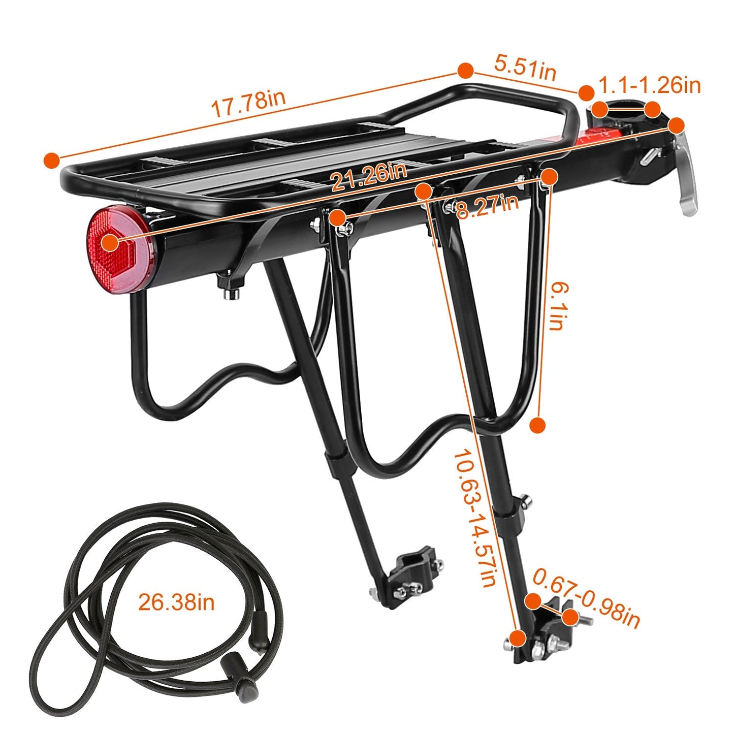 Skorter | Adjustable bike cargo rack