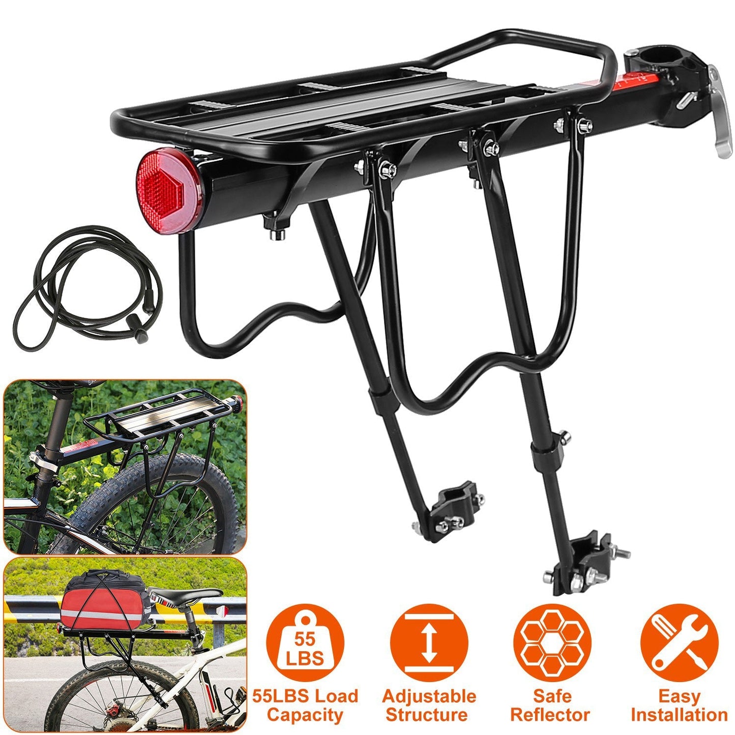 Skorter | Adjustable bike cargo rack