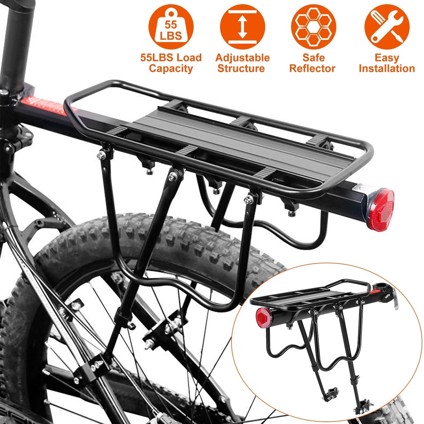 Skorter | Adjustable bike cargo rack