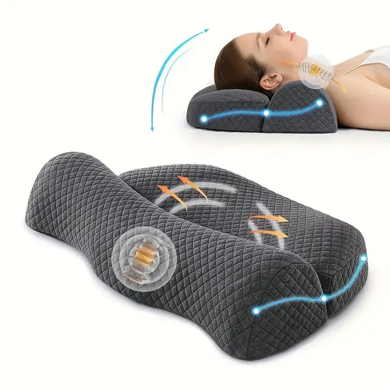 Skorter | Adjustable Memory Foam Neck Pillow for Shoulder and Cervical Relaxation