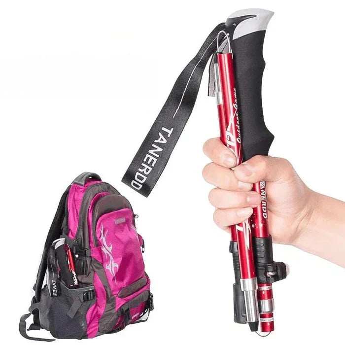 Skorter | Adjustable Trekking Poles - Folding Telescopic Rod