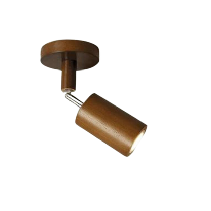 Skorter | EcoLux Adjustable Wooden Ceiling Spotlight with LED Bulb Included