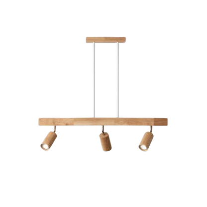 Skorter | EcoLux Adjustable Wooden Ceiling Spotlight with LED Bulb Included