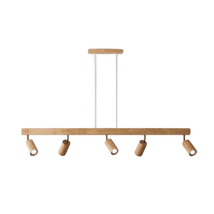 Skorter | EcoLux Adjustable Wooden Ceiling Spotlight with LED Bulb Included