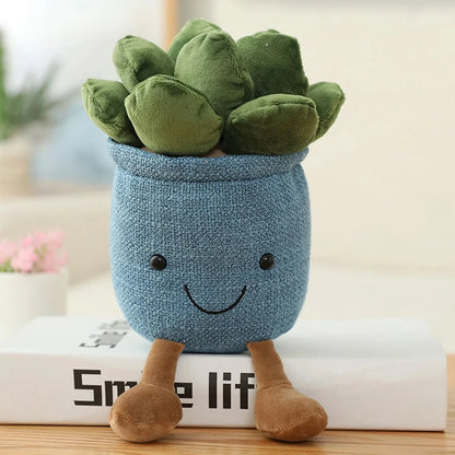 Skorter | Adorable Succulent Plush Cushion: Soft, Cuddly Plant Decoration