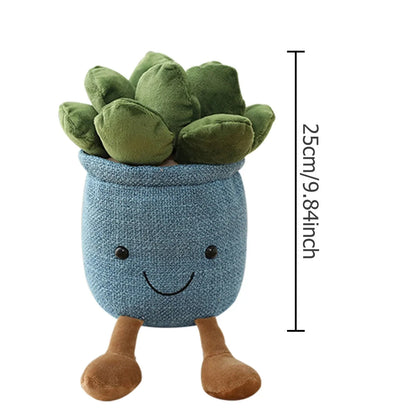 Skorter | Adorable Succulent Plush Cushion: Soft, Cuddly Plant Decoration