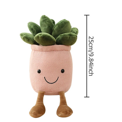 Skorter | Adorable Succulent Plush Cushion: Soft, Cuddly Plant Decoration