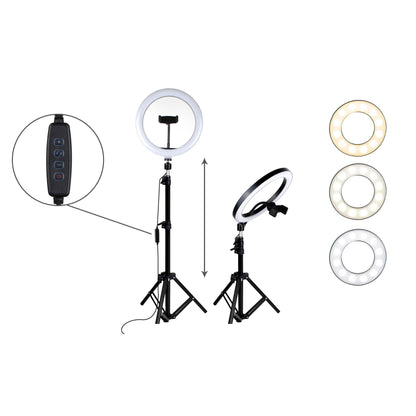 Skorter | Aduro U-Stream Home Streaming Studio with 10" Ring Light and Stand