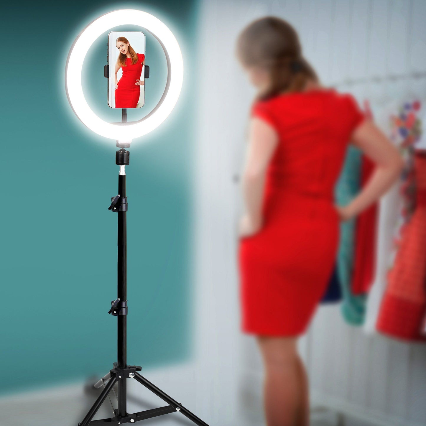 Skorter | Aduro U-Stream Home Streaming Studio with 10" Ring Light and Stand