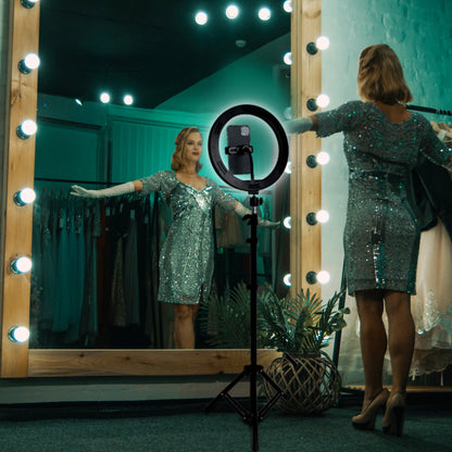 Skorter | Aduro U-Stream Home Streaming Studio with 10" Ring Light and Stand