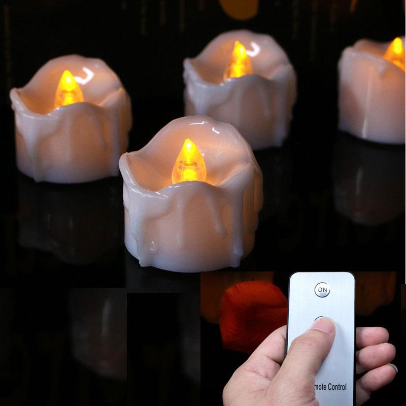 Skorter | Candles - Remote Control Flameless Candles 3 pcs