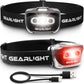 Skørter | 2-Pack LED Headlamp, Adjustable Headband with 7 Modes