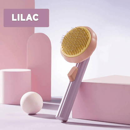 Skorter |  Pumpkin Pet Comb Pet Grooming Self-Cleaning Brush For Dogs Cats Puppy Rabbits