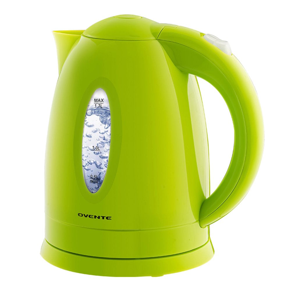 Skorter | Electric Kettle Hot Water Boiler 1.7 Liter - BPA Free Quick Boiling Cordless Hot Water Boiler - Automatic Shut Off Instant Kettle for Coffee & Tea Pot - Black KP72B