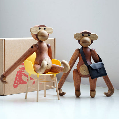 Skorter | Cheeky Monkey Solid Wood Ornament