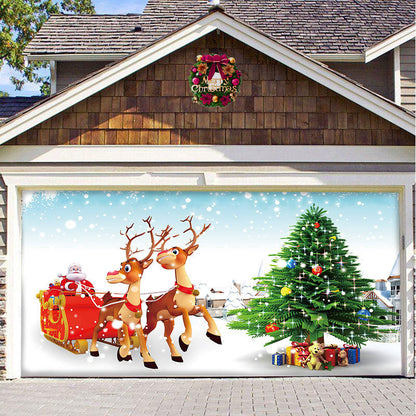 Skorter | Christmas Carsge Door Banner Ornament