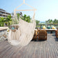 Skørter | Hanging Rope Swing Chair Hammock with Two Cushions
