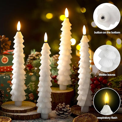 Skorter | Flameless LED Candles with Remote Control – Realistic 3D Flickering Model LumaGlow