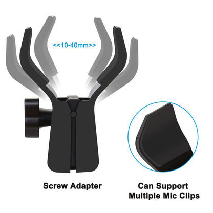 Skorter | AGPtEK Desk Microphone Stand with Microphone