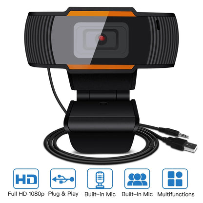 Skorter | AGPTEK HD 1080P Auto Focusing Webcam with Microphone
