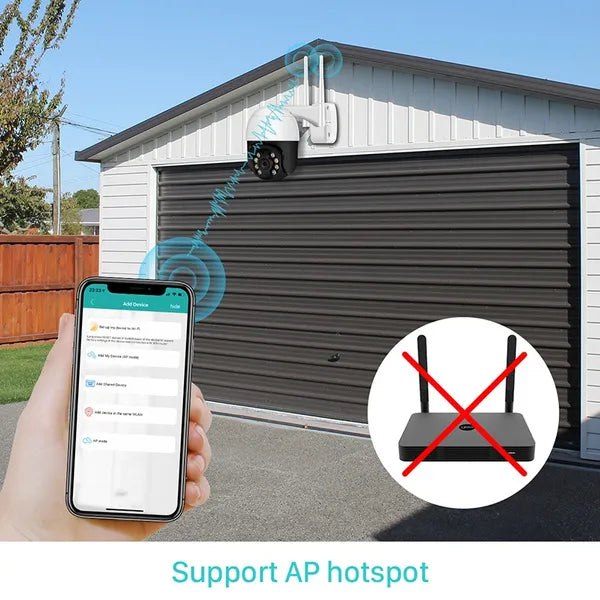 Skorter | AI Human Detection Wireless Home Security Camera