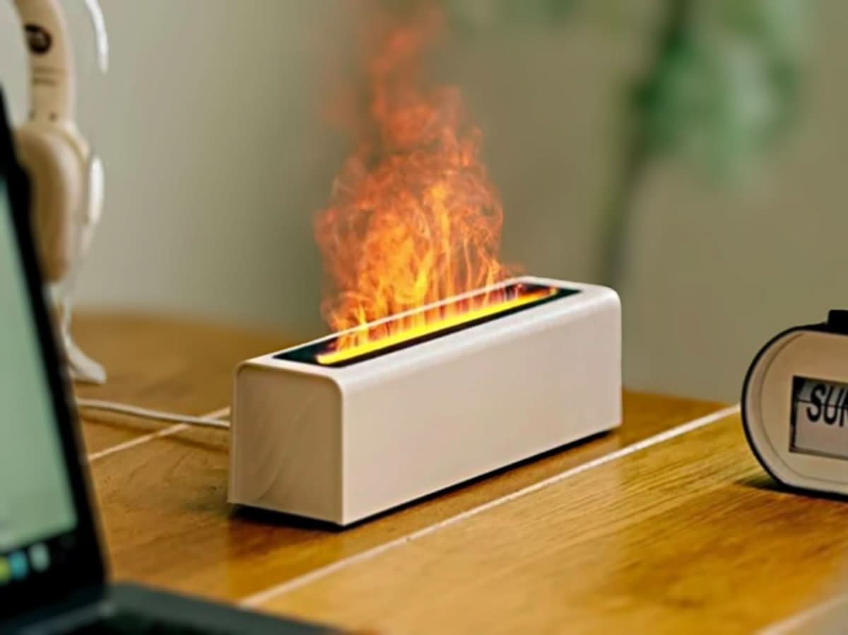 Skorter | Flame Effect Air Humidifier and Aromatherapy Diffuser