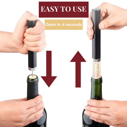Skorter | Air Pressure Wine Opener - CorkEase