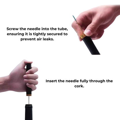 Skorter | Air Pressure Wine Opener - CorkEase