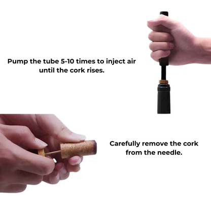 Skorter | Air Pressure Wine Opener - CorkEase